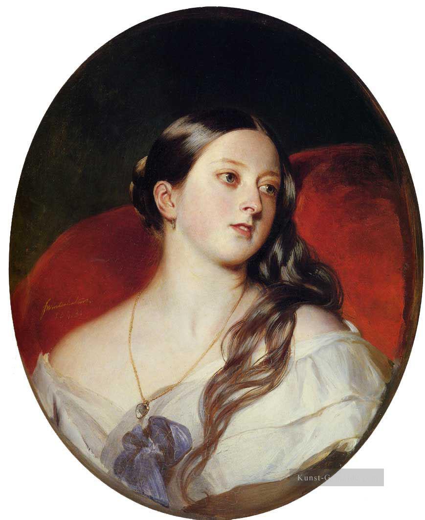 Queen Victoria Königtum Porträt Franz Xaver Winterhalter Ölgemälde
